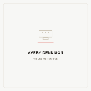 Visuel générique — Tête d'impression Avery Dennison, non contractuel