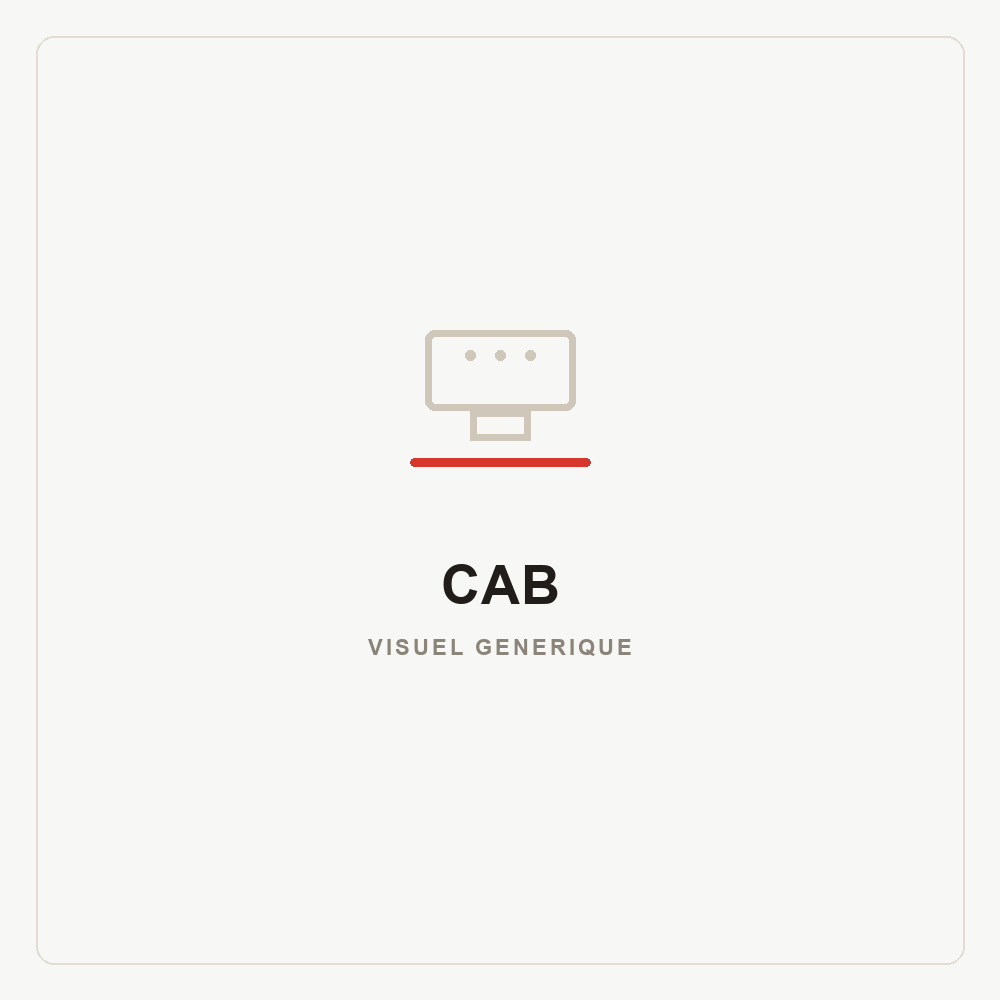 Visuel générique — Tête d'impression CAB, non contractuel