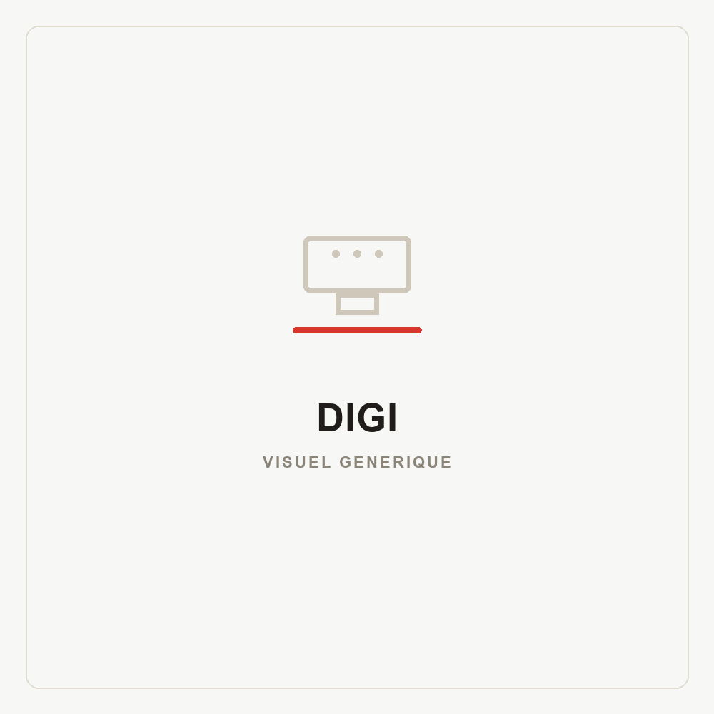 Visuel générique — Tête d'impression Digi, non contractuel