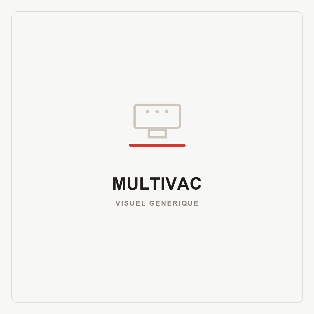 Visuel générique — Tête d'impression Multivac, non contractuel