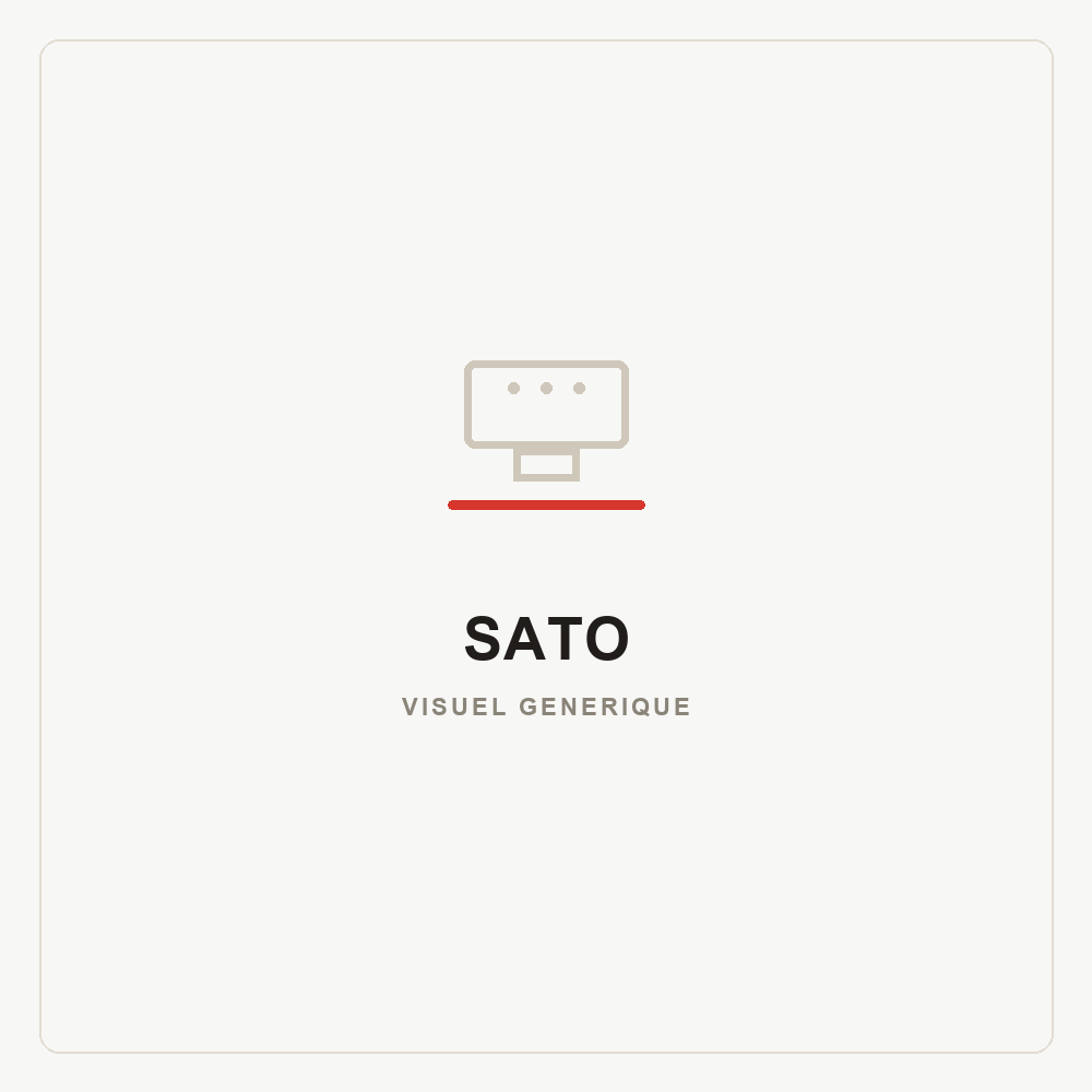 Visuel générique — Tête d'impression SATO, non contractuel