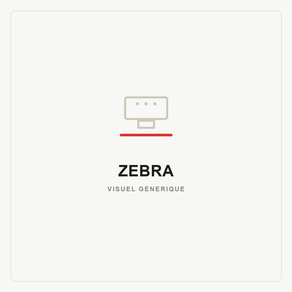 Visuel générique — Tête d'impression Zebra, non contractuel
